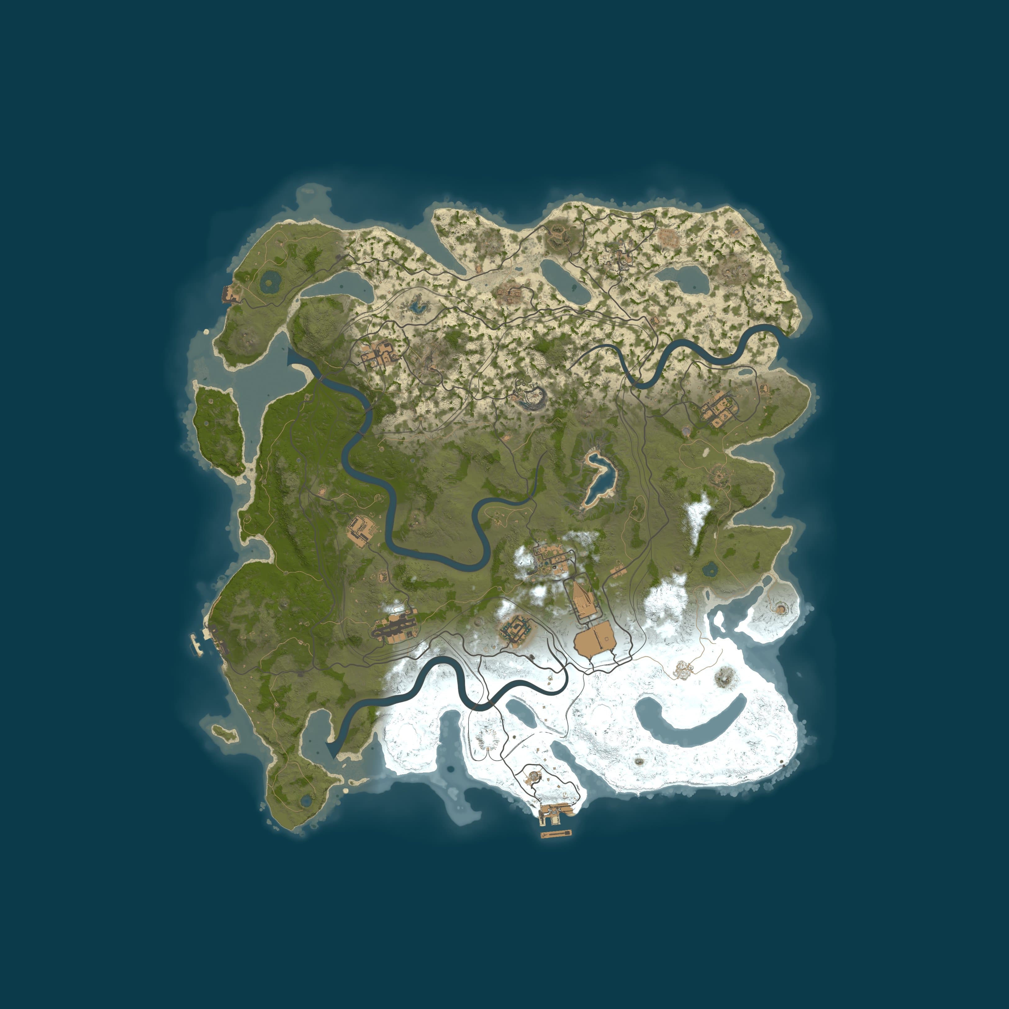 Current Exile wipe map